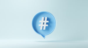 Hashtag sign symbol graphic