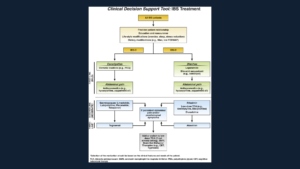 IBS Pharmacological Treatment Flowchart