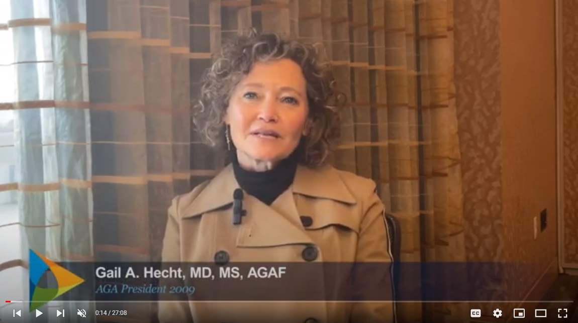 Past President Interview: Gail A. Hecht, MD, MS, AGAF, AGA President 2009