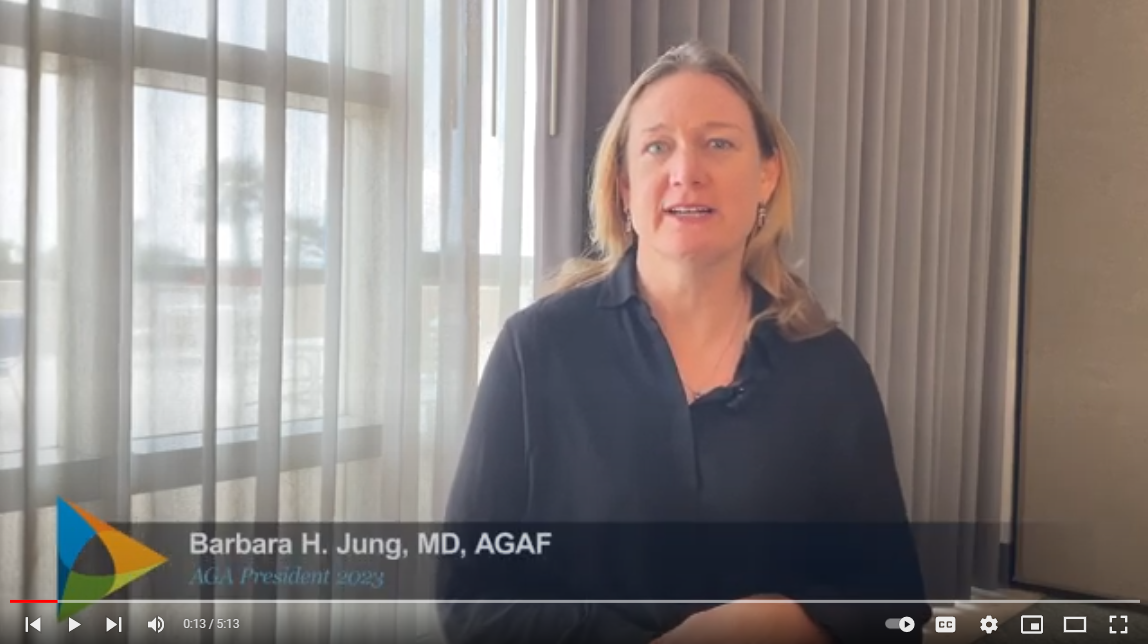 AGA Leader Interview: Barbara H. Jung, MD, AGAF, AGA President 2023