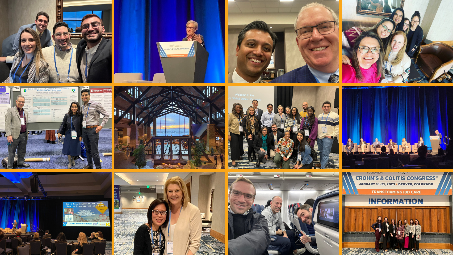 Crohns & Colitis Congress 2023 image collage