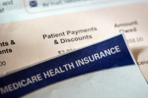 Medicare health insurance stock photo