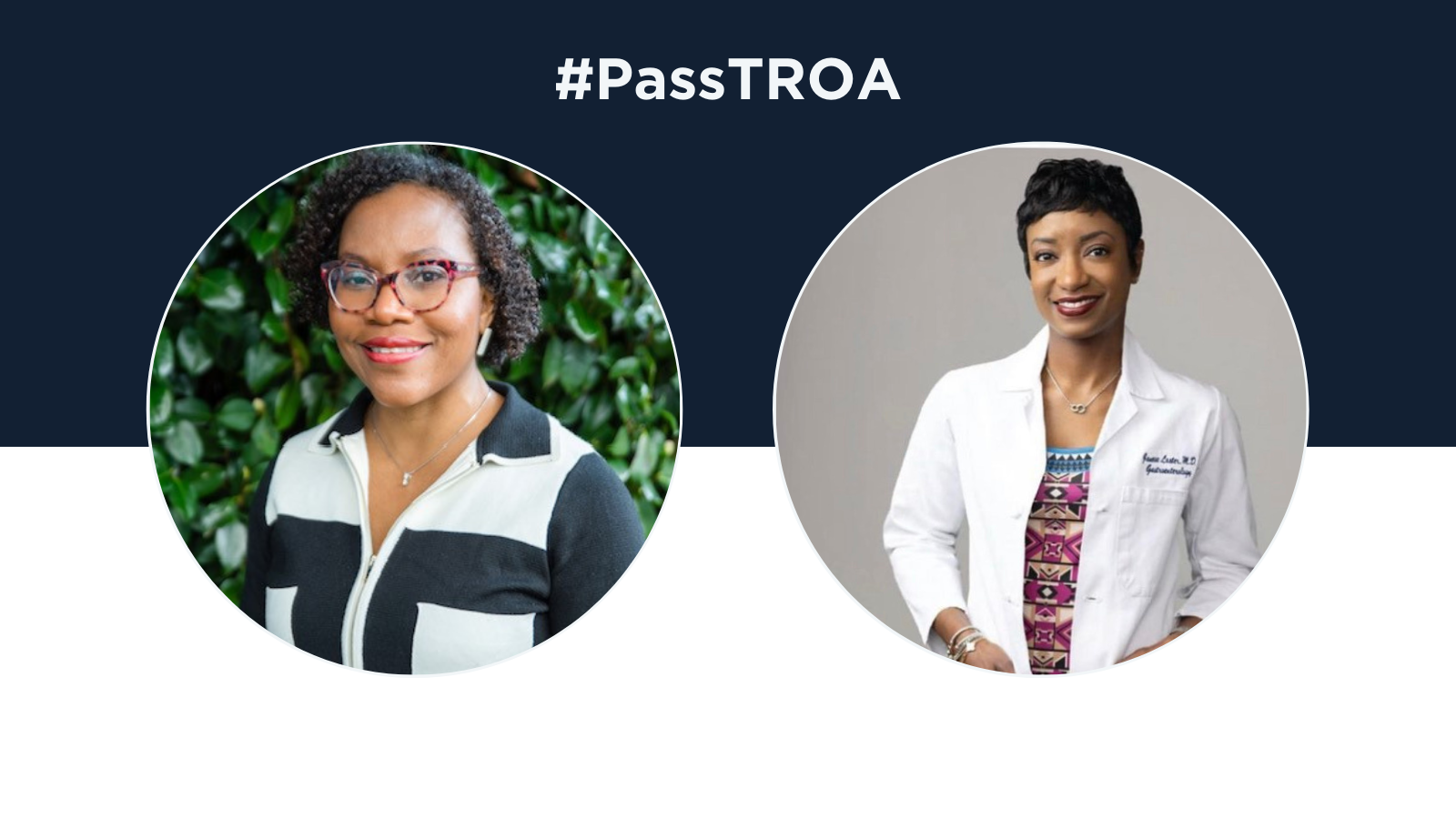 Drs. Carr and Laster headshots