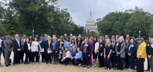 AGA Advocacy Day 2024 in front of the Capitol