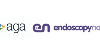 AGA and Endoscopy Now logos