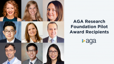 AGA Research Pilot Award Recipients