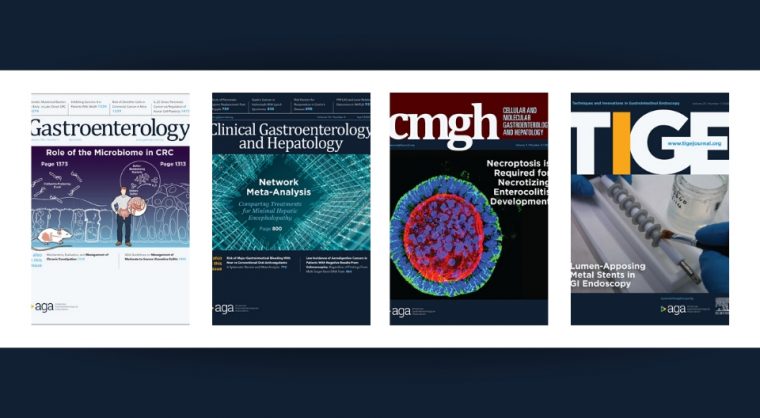 AGA journals covers