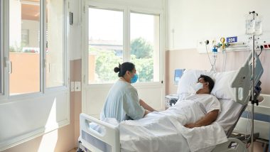 Recovering patient in hospital