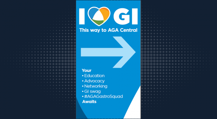 AGA Central sign