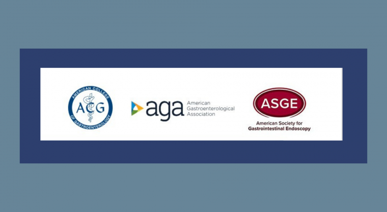 Tri-society logos: AGA, ACG and ASGE