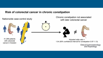 Chronic Constipation as a Risk Factor for Colorectal Cancer