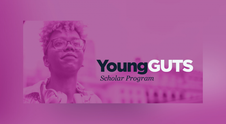 Young Guts pink graphic