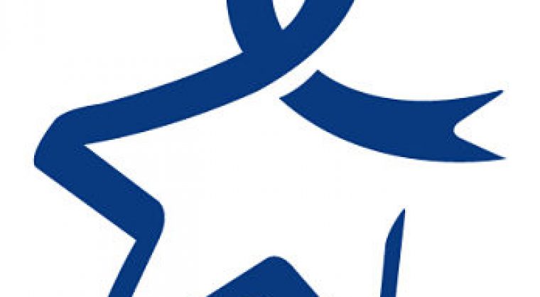 Colorectal blue star icon