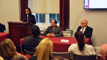 day_on_cap_hill Discussion at Capitol Hill